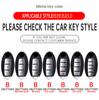 2 3 4 5 Botton Carbon Fiber Car Key Cover Case Shell for Nissan Qashqai Juke J10 J11 X-Trail T32 T31 Kicks Tiida Pathfinder Note