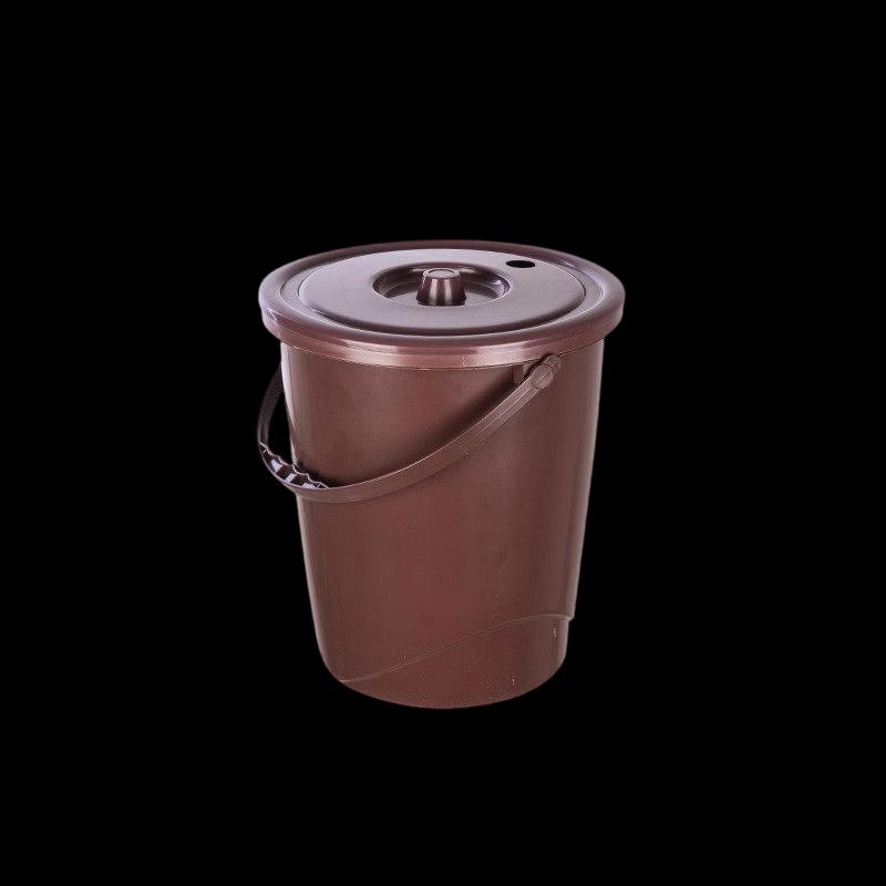 Round Tea Dregs Bucket with Accessories
