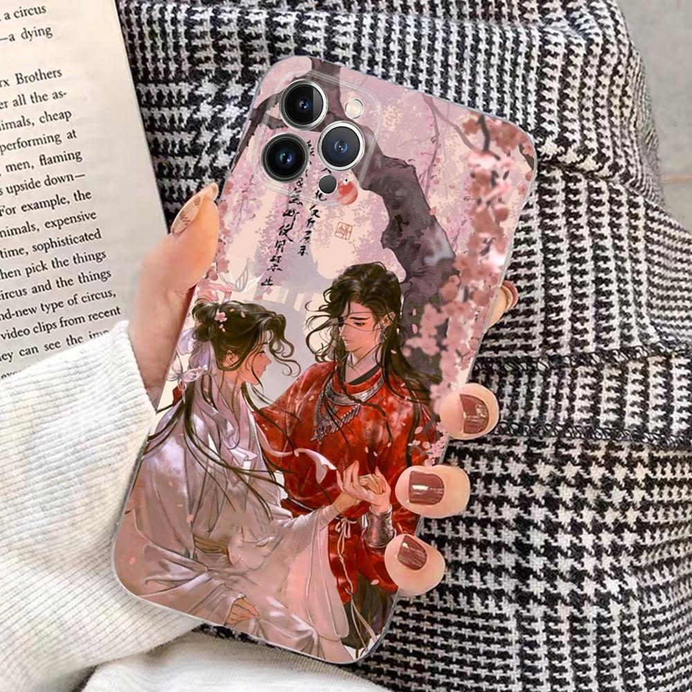 Heavenly Officials Blessing Phone Case For IPhone 16 15 14 11 12 13 Mini Pro XS Max Cover 6 7 8 Plus X Funda Shell