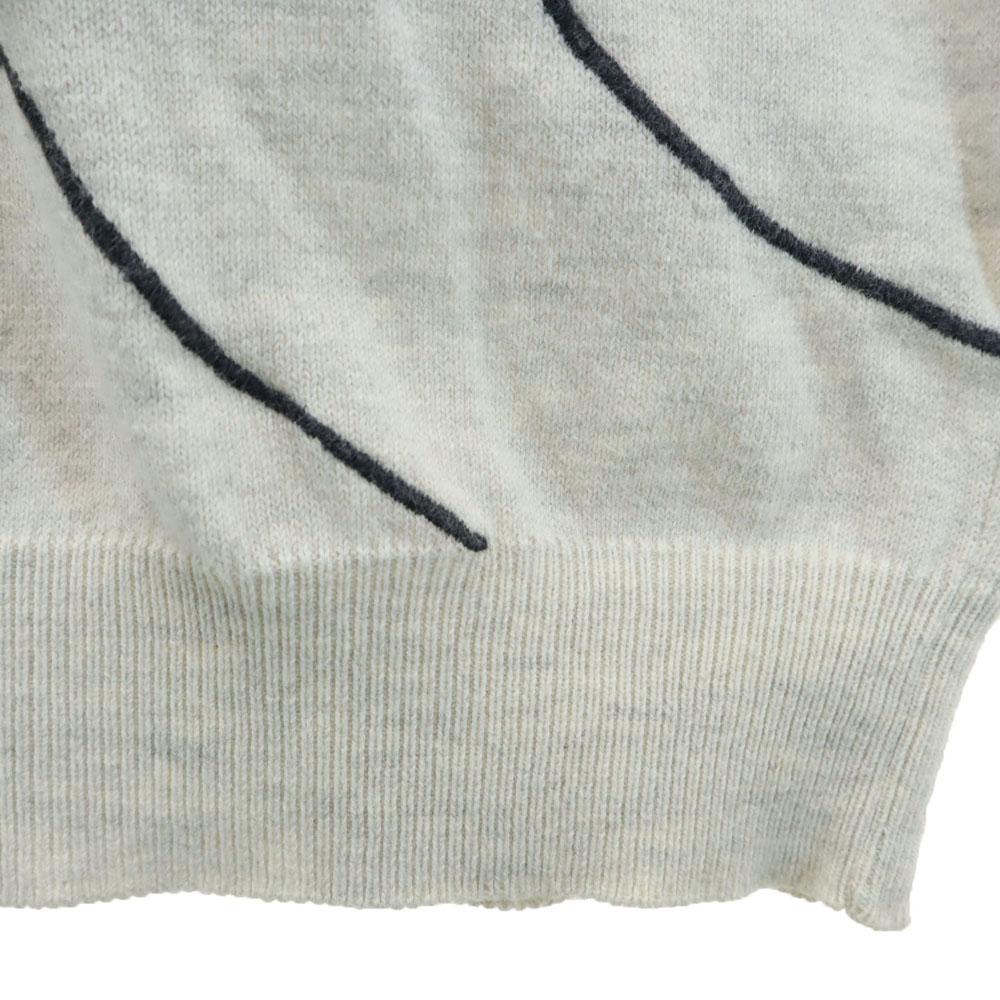 JC De CASTELBAJAC Made In Italy Looney Tunes Mark Anthony Long Sleeve Collared V-neck Sweater Men's Used