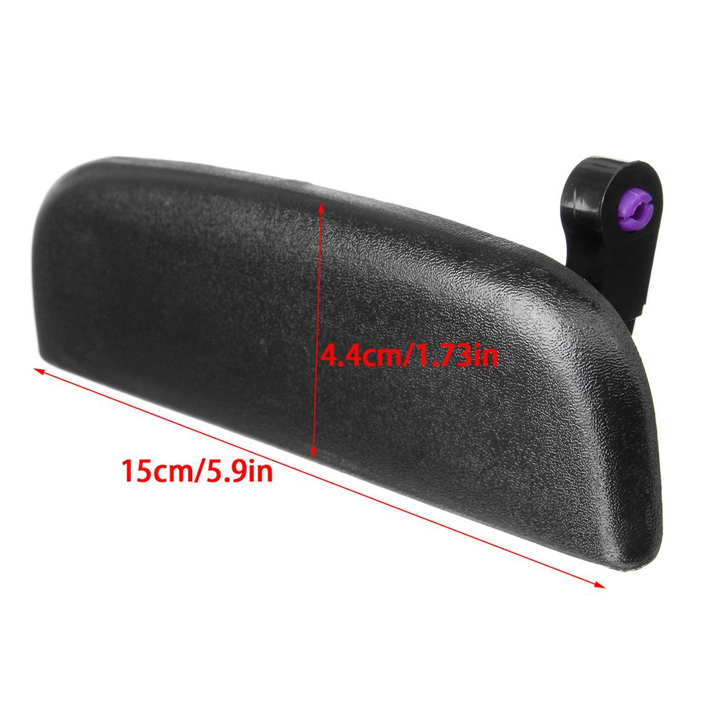 1/2Pcs Car Outer Door Handle For Suzuki New Alto Automotive Black Front Door Rear Door Outer Door Handle Black Left Right