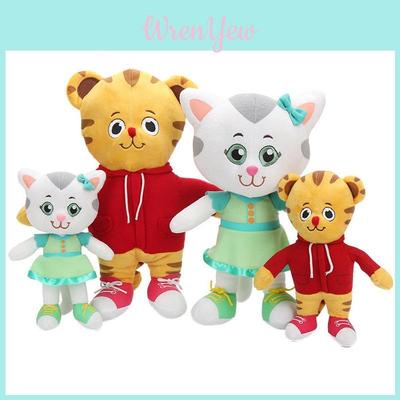 Entzückende Daniel Tiger und Katerina Kittycat Plüschtiere für Weihnachtsfreude
