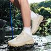 TUINANLE Men's Casual Wide-Toe Sneakers, Large-Size Breathable Walking Shoes, Non-Slip Outdoor Sneakers, Sizes 39–48
