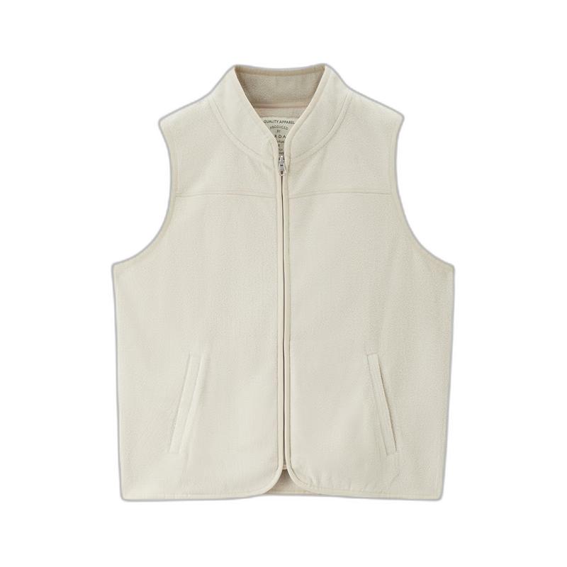 

Женский вязаный жилет из флиса с воротником-стойкой Giordano L