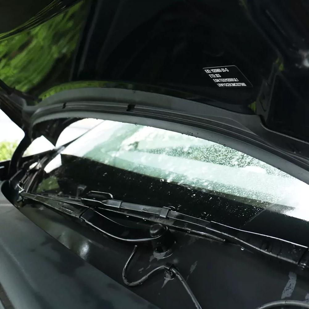 2024 neue Front Hood Staub Proof Dichtung Streifen Auto Zubehör Protector Guard Wasser Streifen Für Tesla Modell Y Modell 3