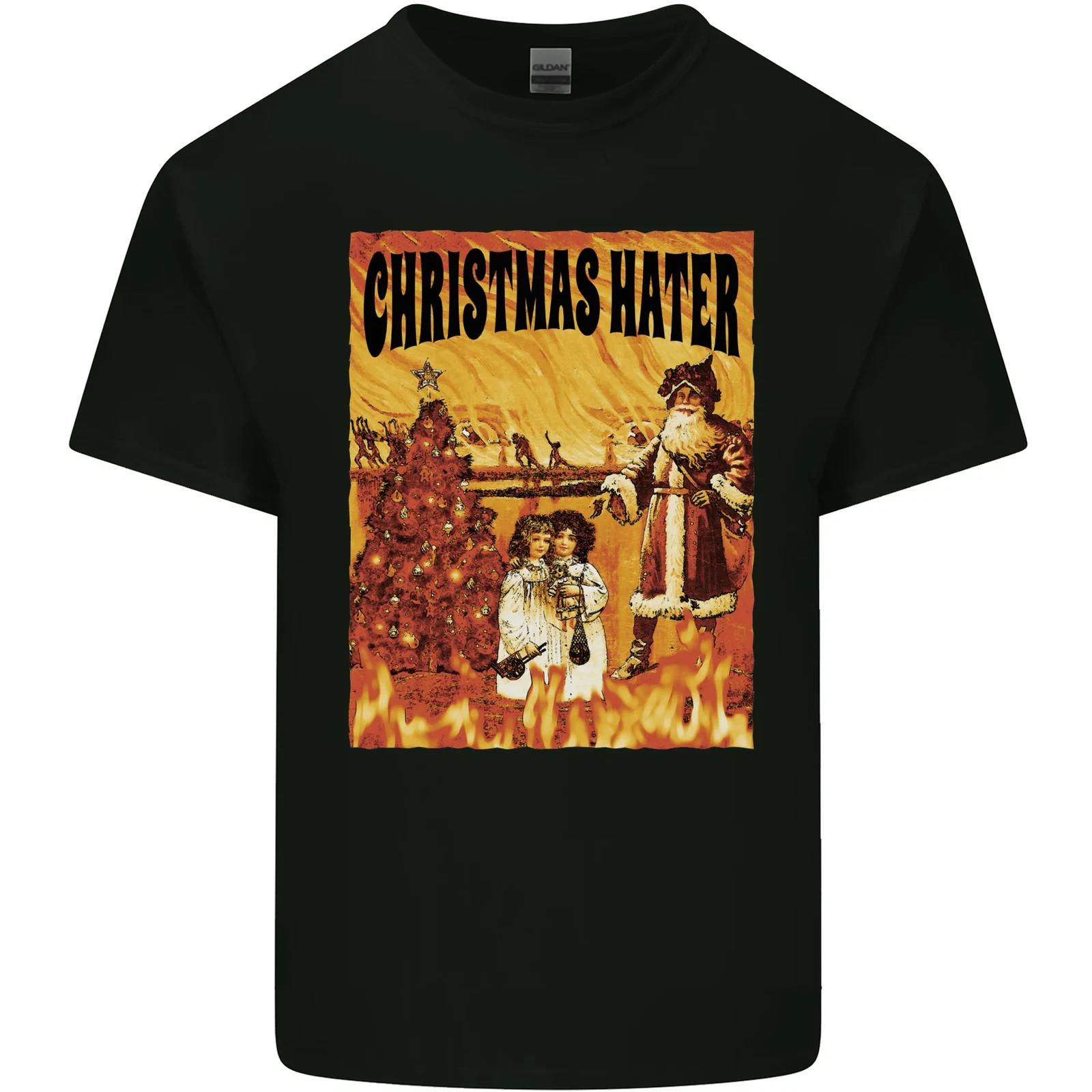 

Christmas Hater Bah Humbug Kids T-Shirt Childrens M