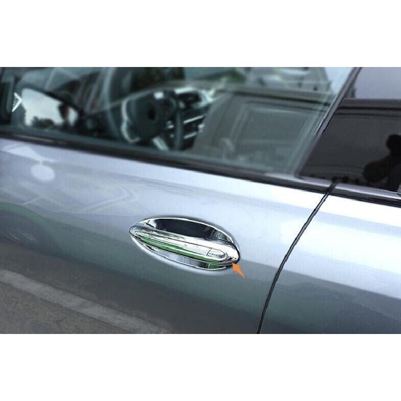 For BMW 5 Series M5 18-23 Chrome Exterior Side Door Handle Cover Trim 4PCS