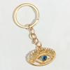 Punk Enamel Hollow Eye  Eyeball Key Chains For Women Men Accessorie Car Keys DIY Handmade Jewelry Gifts Bag Charm