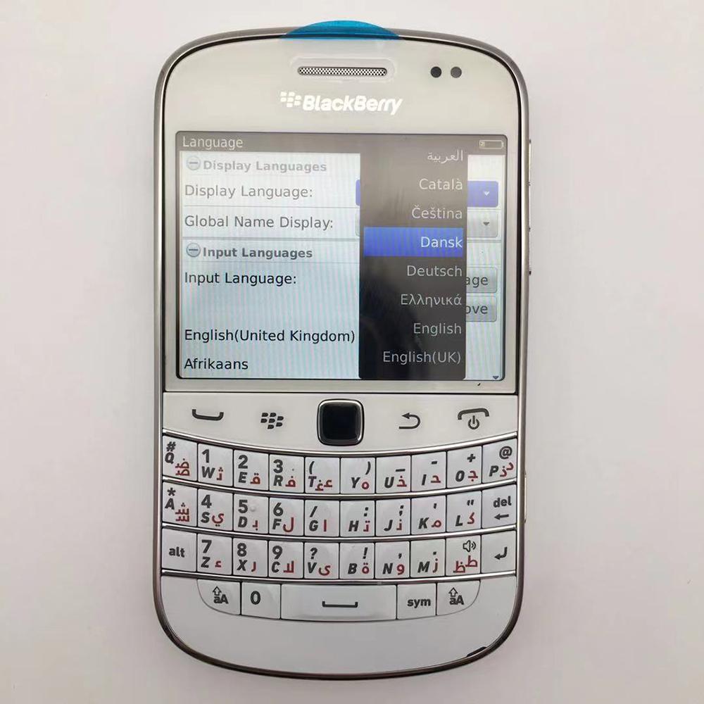 95% New Refurbished BlackBerry Bold Touch 9900 3G NETWORK 768 RAM 8GB ROM Mobile Phone