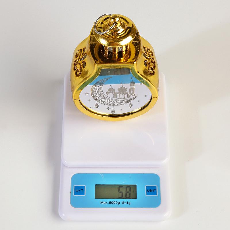 Ramadan Kareem Led Lantern Light Eid Mubarak Ornaments Decoration For Home 2025 Islamic Muslim Party Supplies