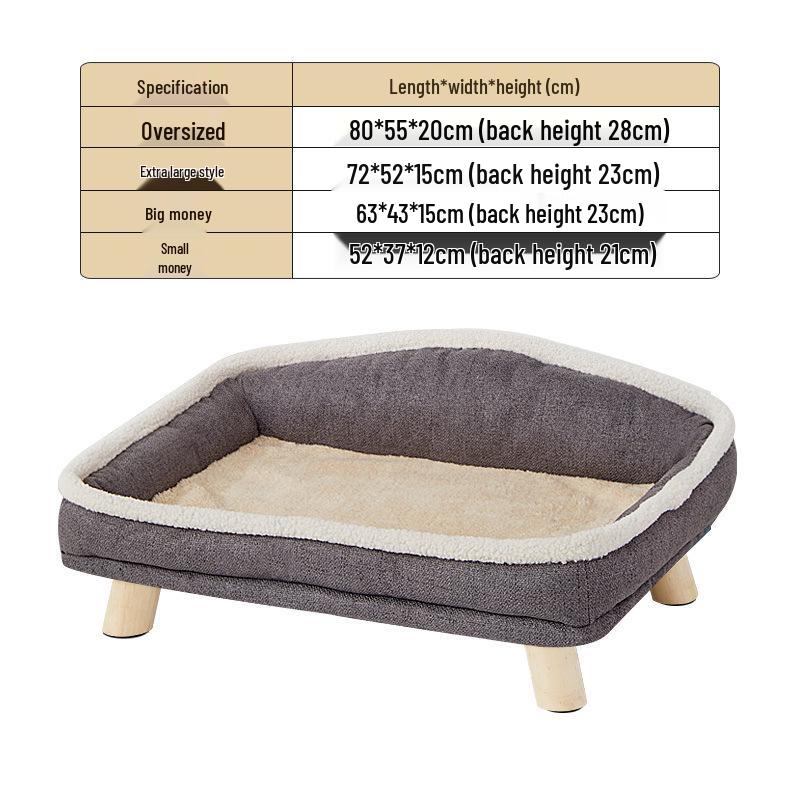 Four Seasons Washable Pet Bed: Cool Summer Mat for Small Dogs & Cats