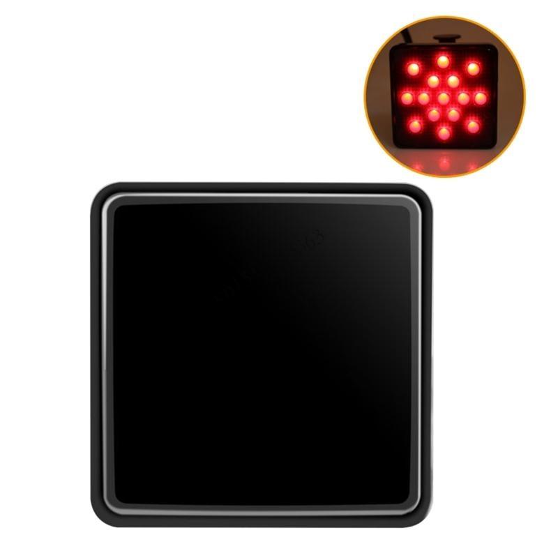 090E Trailer Brake Light LED Rear Light Trailer Truck LED Tail Light Stop Light Black Shell