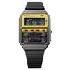 Casio Watch Black CA-500WEGG-9BEF Strap, Black///White, Standard, Strap.