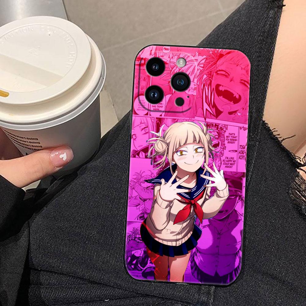 Cartoon My Hero Academy Cover Phone Case For iphone Apple 17 AIR 16E 16 15 14 13 12 11 Pro XR Max 8 7 Plus TPU Case Funda Shell