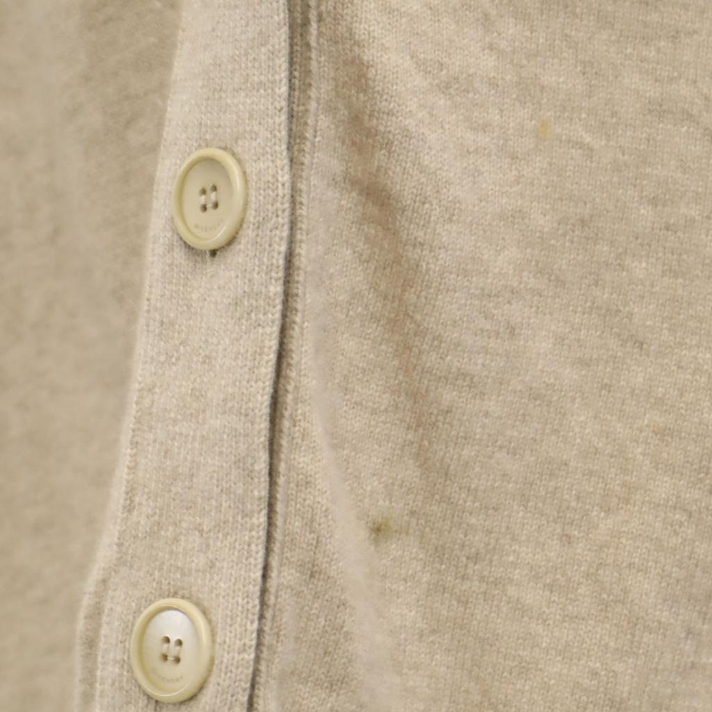 Givenchy Made In Italy Cashmere Blend Long Sleeve Cardigan XS Beige Women Used