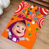Custom Personalization Masha and the Bear Print Area Rug - Soft, Washable Non-Slip Indoor Mat,Living Room,Home&Office Decorative Rug