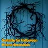 Black Twig Wreath Front Door Artificial Bare Branch Halloween Wreath Spooky Gothic Wreath for Indoor Outdoor Wall Window Home