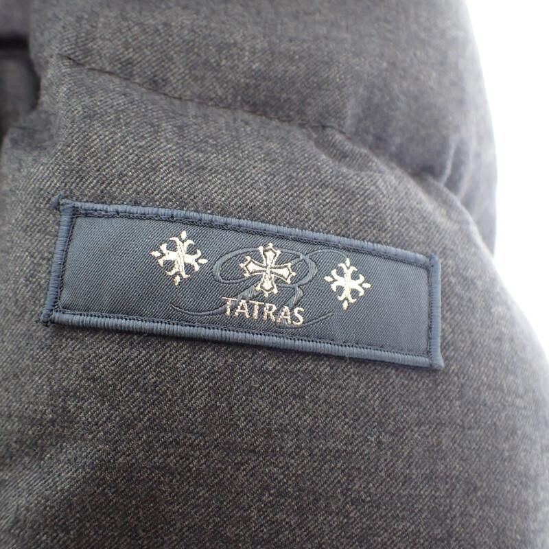 TATRAS  MTAT20A4289-D 3 Down jacket Navy wool/silk mens