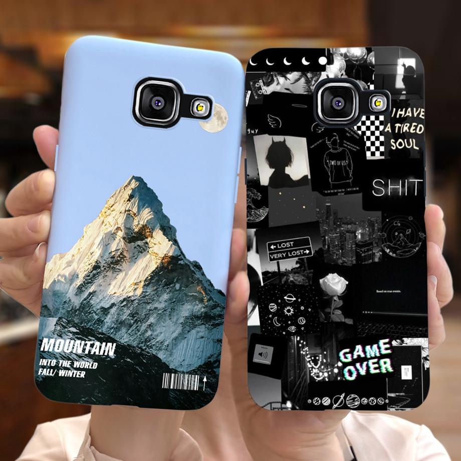 For Samsung A5 2016 2017 Phone Case Back Cover Soft Silicone TPU Funda For Samsung Galaxy A5 A 5 2016 2017 A510F A520F Bumper