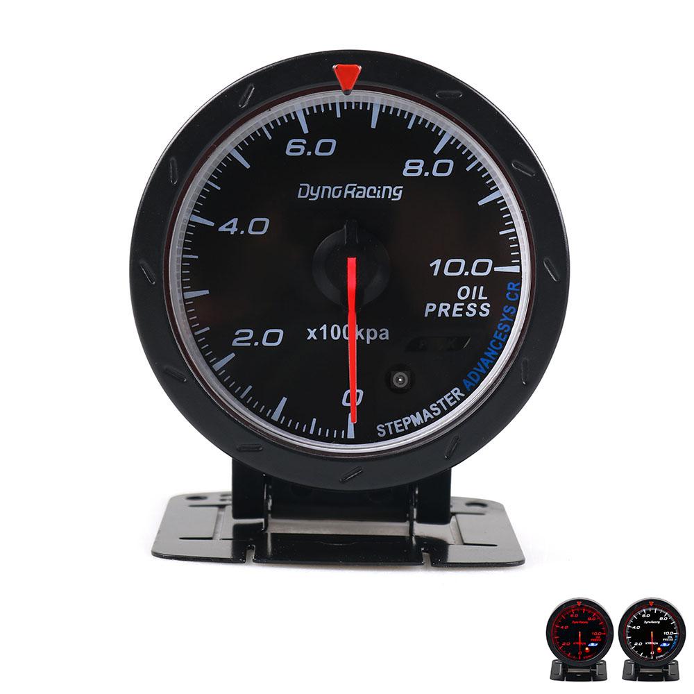 Dynoracing turbo boost gauge bar ,water temperature,oil temperature ,oil pressure ,tachometer ,volt ,exhaust gas gauge