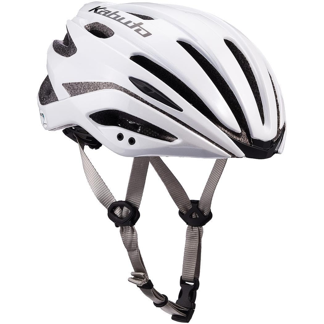 

OGK KABUTO Bicycle Pearl Sizes JCF Certified REZZA-2 Helmet, White, M/L (Head Circumference 57-60cm),