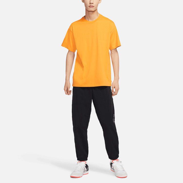 Nike T Shirts Men's Crew Neck Moderate Straight Fit DB9976-738