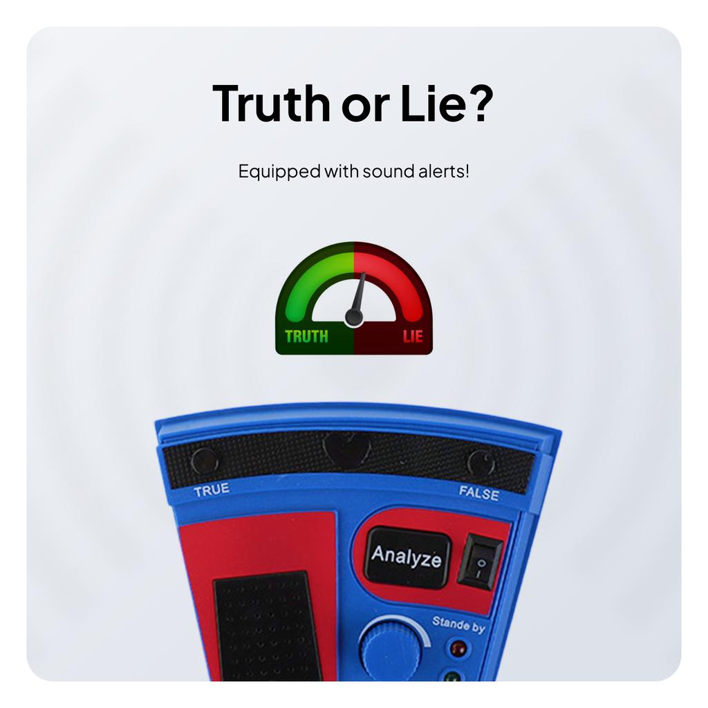 Toy Joke Toys Micro Electric Liar Machine for Party Game Adults