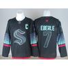 NHL Ice Hockey Jersey Long Sleeve Training Shirt Men Women - Breathable Sportswear Practice Casual Wear