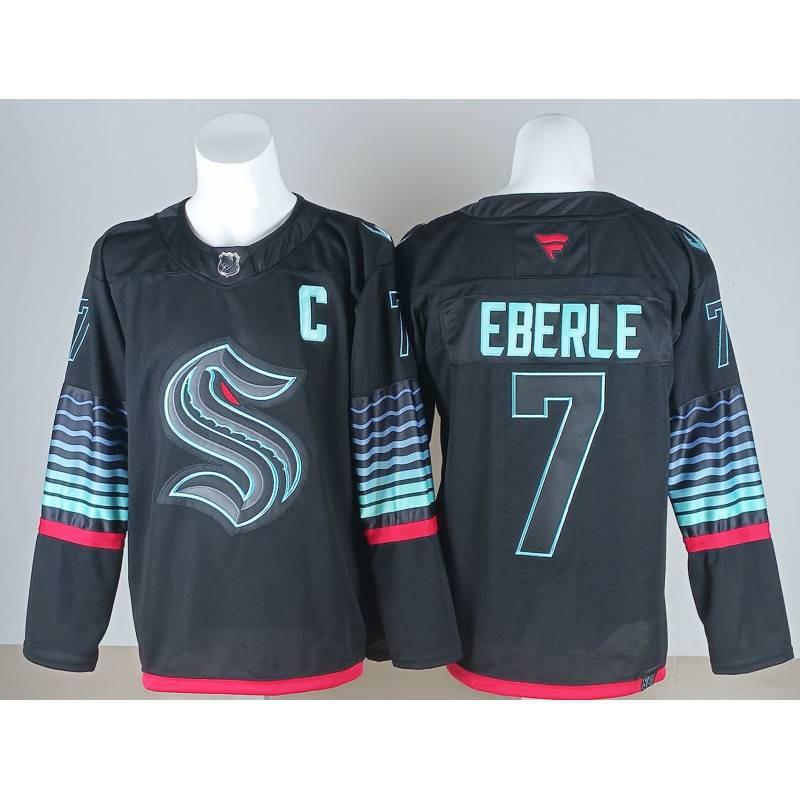 NHL Ice Hockey Jersey Long Sleeve Training Shirt Men Women - Breathable Sportswear Practice Casual Wear