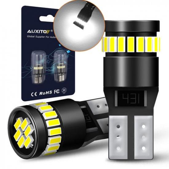 LED 194 168 White License Plate Light Lamps T10 for Cadillac Escalade 1999-