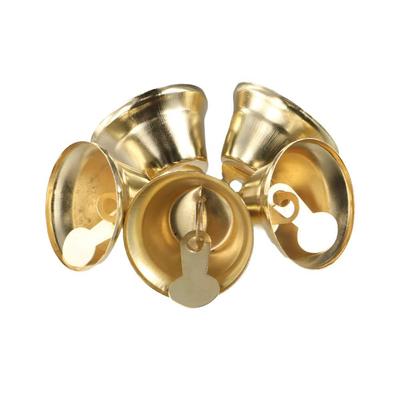 50pcs Gingle Bell Jewelry Materials Gold Small Bell DIY Crafts Multi Size Jingle Bell Mini Wind Chime Small Horn Wedding