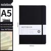 A5 Faux Leather Strap Notebook with Elastic Band - Customizable Business Office Journal