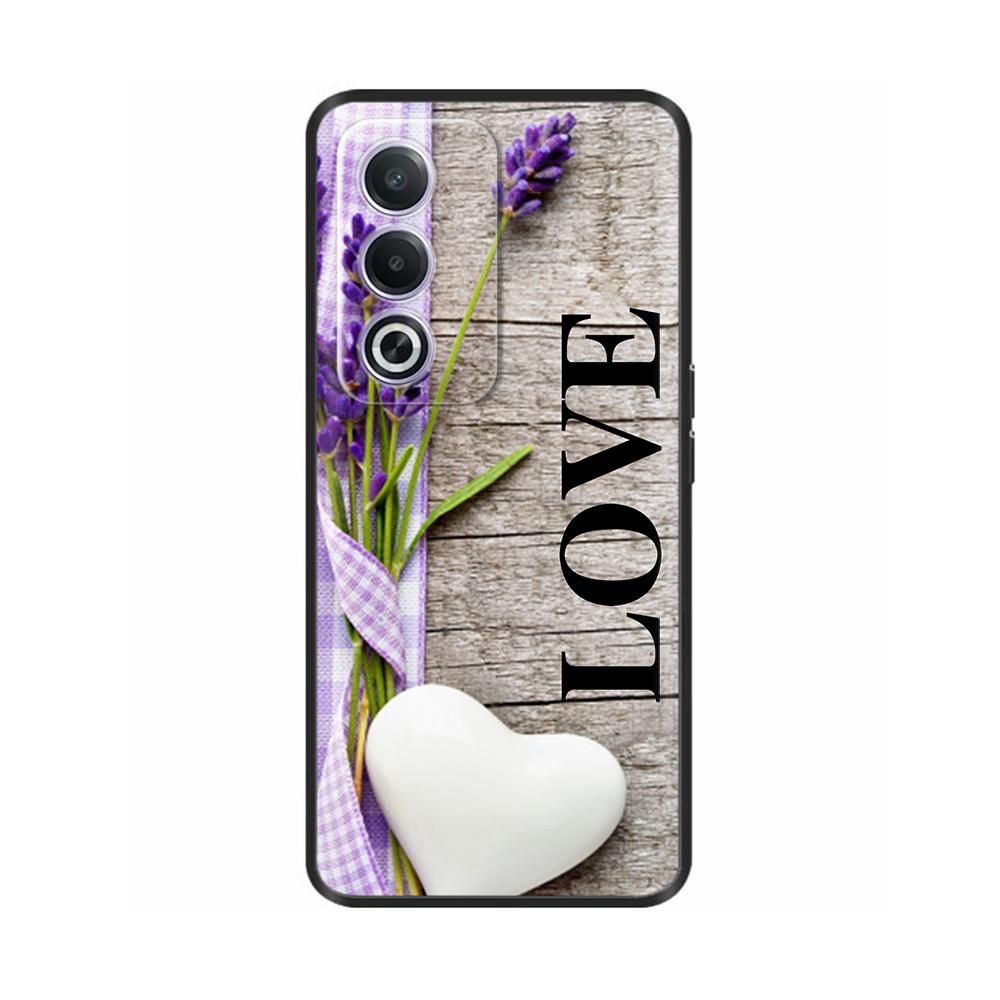 Phone Case for OPPO K12X 5G 6.67" CPH2667 Protection Luxury  Soft Black Silicone Shockproof Shell Painted Back Cover Funda Coque