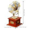 JaipurCrafts Premium Sparkle Square Gramophone Showpiece