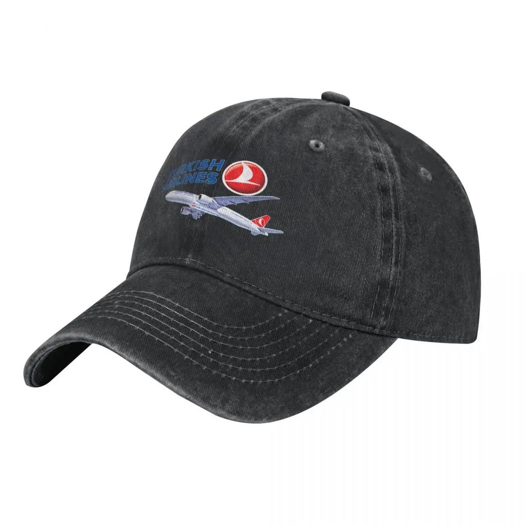 Turkish Airlines Neues Design Baseballkappe Hut Baseballkappe Designerkappe Hut Strand Militär Unisex Designer Unisex Damen