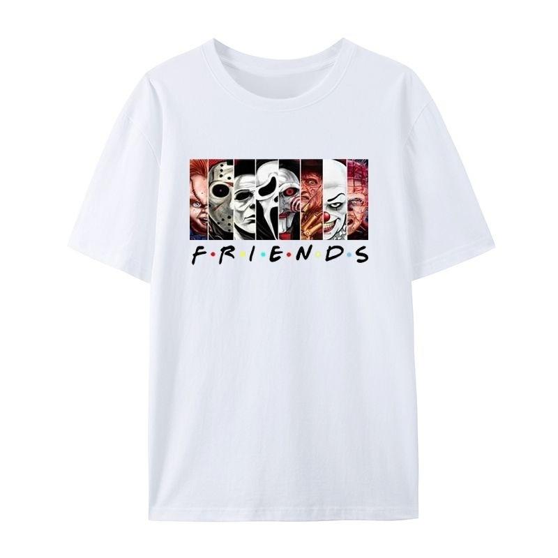 FRIEN 2025 Summer Fashion Trend Round Neck T-shirt Suitable for Both Men and Women Loose and Versatile Fashionable Short Sleeved