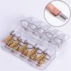 5PCs Flexible Nail Forms Adjustable Manicure Tool  for Nails Extension Tips