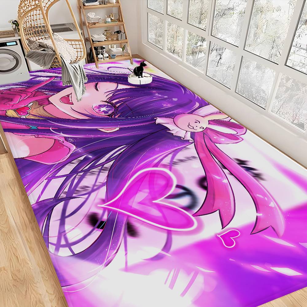 Anime Oshi No Ko Hoshino Entrance Door Mat Nordic Style Bedroom Living Room Doormat Home Balcony Anti-Slip Modern Home Decor