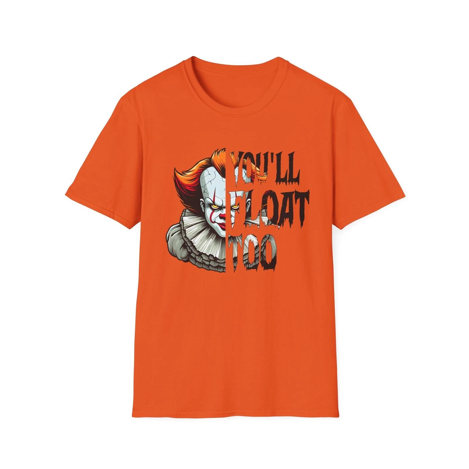 Halloween Pennywise Clown Unisex Softstyle T-Shirt 2XL