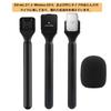 Kimyoaee Wireless Microphone Transmitter Handheld Microphone Holder Stand for DJI Mic Mic and Rode Wireless GO with Detachable Logo with Hollyland