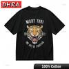 Unisexs Slight Stretch Breathable Classic Tshirt Muay Thai Tiger Graphic Tee Summer Tops Tshirts Saudi For Boyfriend Boys