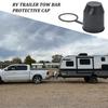 Tow Bar Cover Protection Cap Trailer Ball Protective Cover Tow Ball Protector with Hook Trailer Hitch Ball Cover Replacement