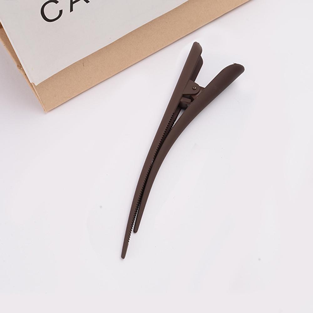 Solid-Color Frosted Hair Clip Non-Slip Hairpin Anti-Drop Hair Fixing Clips Hair Styling Tool For Women Girls Hair Accessories