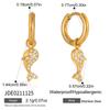 Quiet Chic Animal Resort Style 18K Gold Stainless Steel Zircon Ocean-Style Women's Bracelet Light Luxury High-End Cross-Border