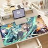 Video Game Honkai Star Firefly Mouse Pad Anti Slip Rubber Edge Locked Thickened Laptop Gaming Desk Mat