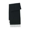 Fluffy Wool 35 X 180cm Scarf, Unisex, Adult, DD0IOA5A, Black,