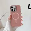 Magsafe magnetic suction honeycomb heat dissipation is suitable for iPhone16promax frame bracket Apple 14 mobile phone case 15.