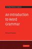 Bok An Introduction To Word Grammar