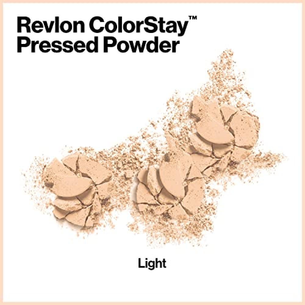 Revlon Face Powder  Colorstay 16 Hour Face Makeup  Longwear Medium  Full Coverage With Flawless Finish  Shine   Oil Free  820 Light  0.3 Oz