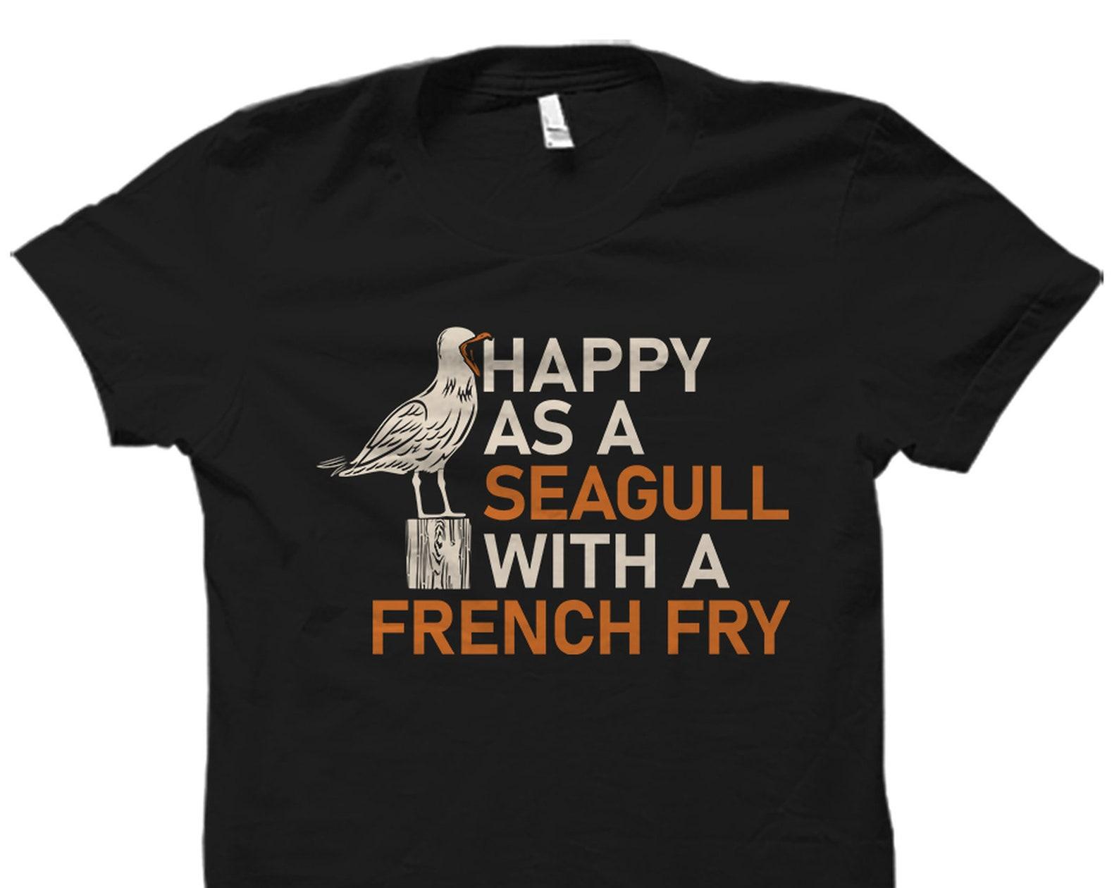 Funny Seagull Shirt. Seagull Gift. Seagull T-Shirt. Seagull Lover Shirt. Seagull Lover Gift. Funny Seagull Gift. Gift for Seagull #OS3542 2XL